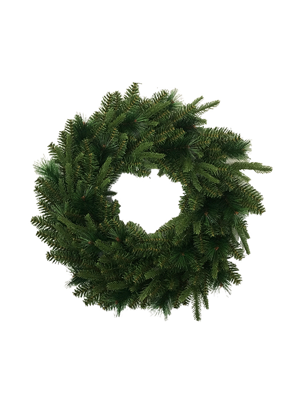 Vánoční věnec z PVC PE borovice série-60CM